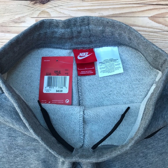 Nike Grey Cotton Jogger Pants - Picture 6 of 16